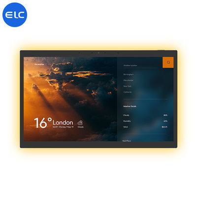 15.6 인치 월 마운트 스마트 홈 장치 옵션 NFC 무료 POE 인셀과 함께