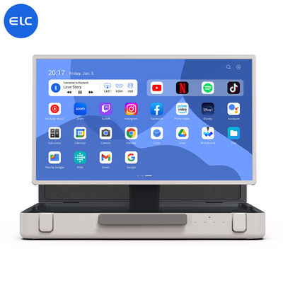 ELC PackGo 휴대용 모바일 카라오케 스마트 TV 블루투스 5.2 와이파이 태블릿
