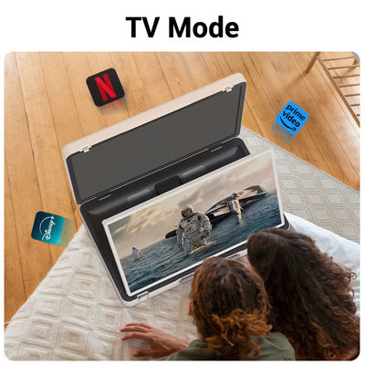 ELC PackGo 가정용 휴대용 27인치 안드로이드 12 스마트 TV 터치 태블릿