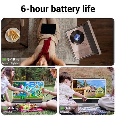 터치 스크린 ELC PackGo 음성 제어 원격 스마트 TV 휴대용 HD 텔레비전 태블릿