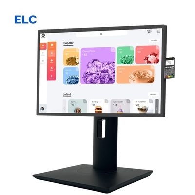 LED 메뉴 카운터 디스플레이 레스토랑 주문 시스템 금전 등록기 POS 계산대 기계 계산대 기계 대화형 화면