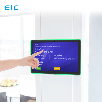 10.1인치 POE 회의실 태블릿 LED 라이트 바 포함