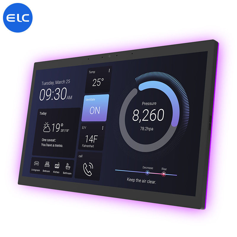 15.6인치 스마트 홈 무료 POE LCD 패널 RK3566 블루투스 5.3