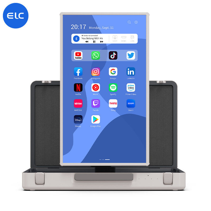 터치 스크린 안드로이드 12 스마트 TV ELC PackGo HD 텔레비전 Samrt TV 와이파이 태블릿