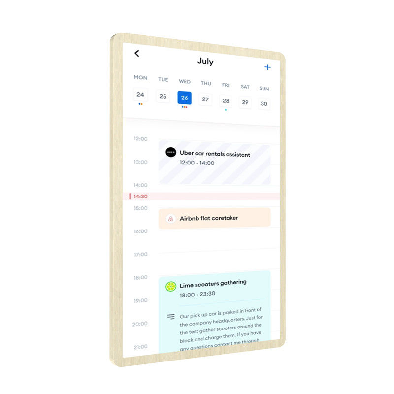 Goodnotes 호환 안드로이드 14 무료 소프트웨어 벽에 장착 디지털 달력 일기 가족 계획
