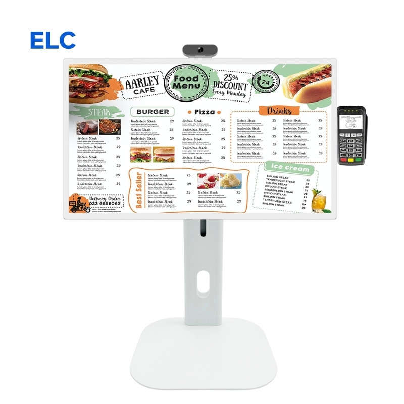 ELC SW2495T 24인치 1920*1080 250cd/m2 10포인트 In-Cell 터치 수직 디지털 사이니지 디스플레이 노트북 POS 태블릿 판매 키오스크