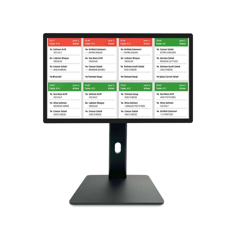 WF2138T 21.5" 인터랙티브 터치 스크린 LCD 1920*1080 16:9 250cd WIFI RJ45 포 KDS 부엌 디스플레이 포스 시스템 바탕 화면